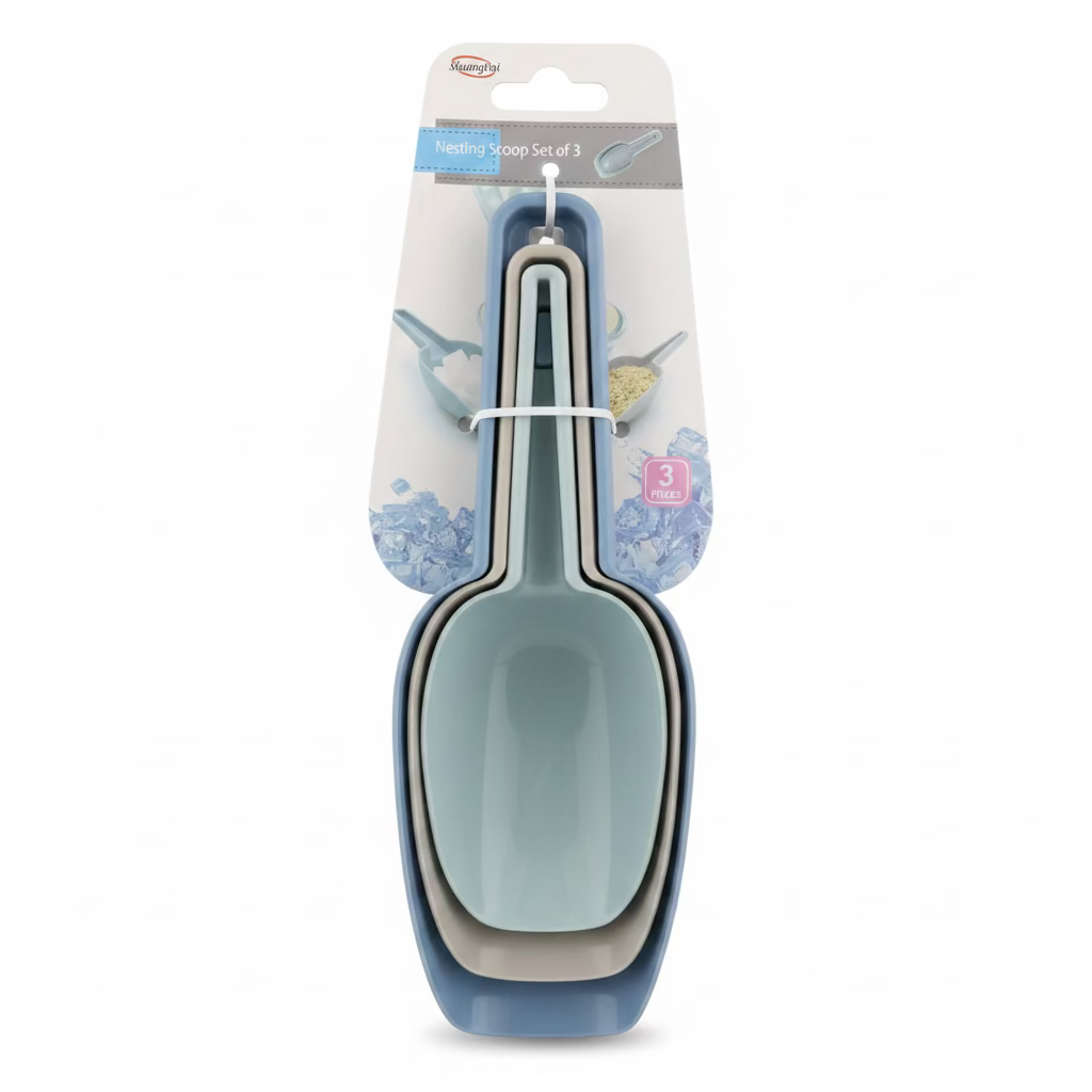 Nesting scoop set 3 pcs