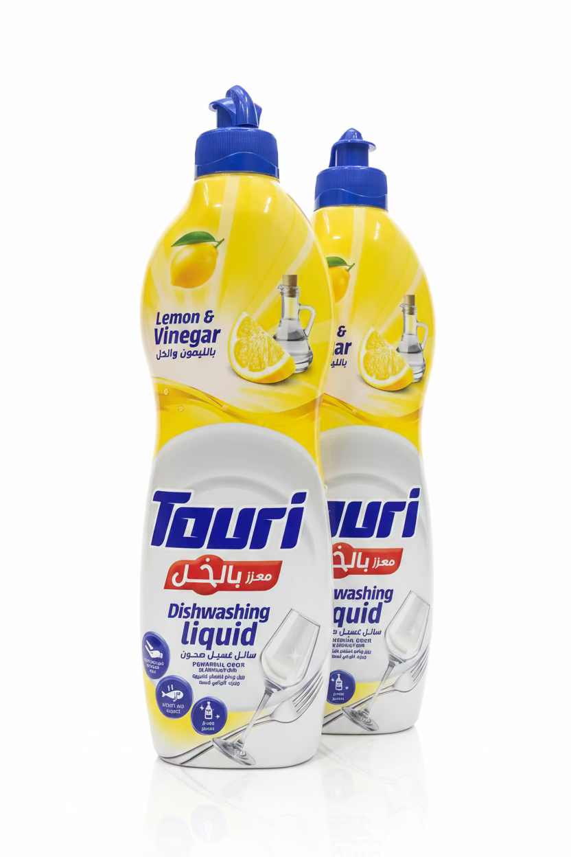 Touri Dishwashing Liquid (Lemon & Vinegar ) 700ml