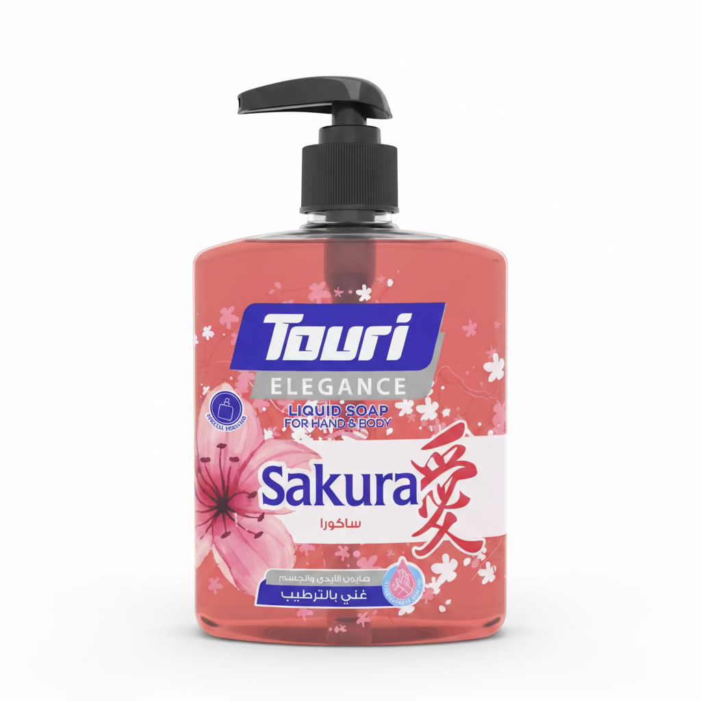 Touri Liquid Soap For Hand & Body 500ml