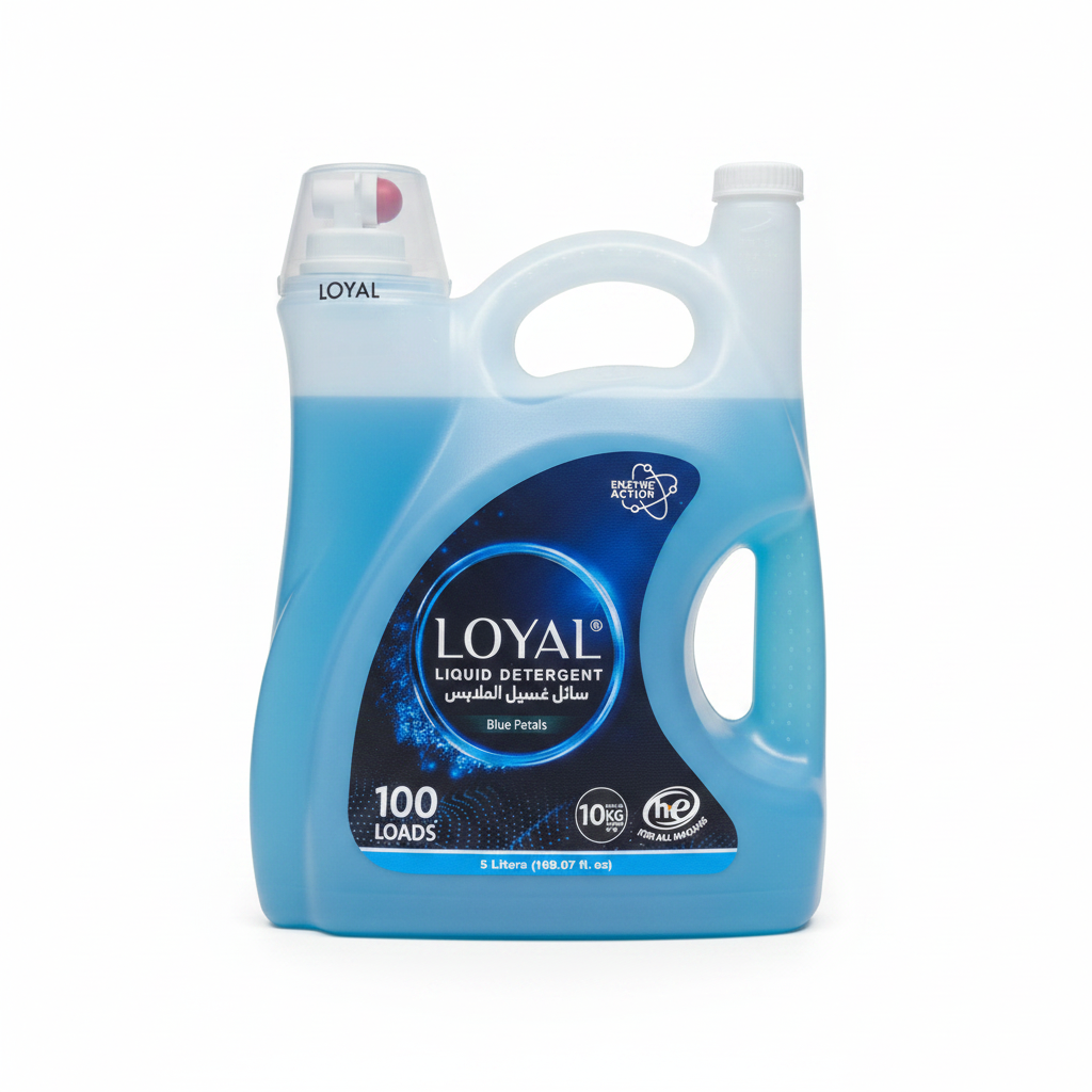 Loyal  Liquid Detergent  5L ( Blue petals )
